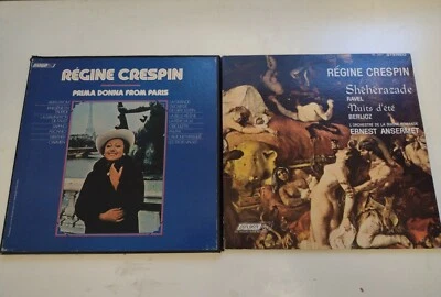 Regine Crespin 2-LP Lot-Prima Donna from Paris (2-lp),Ravel/Berlioz VG+ - Image 1 of 4