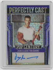 2023 Leaf Metal Pop Century JEAN-CLAUDE VAN DAMME Purple Mojo 1/1 Auto Autograph