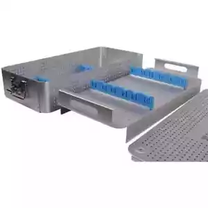 Austin Moore Aluminum Surgical Tray Sterilization Box 430*217*76mm - Picture 1 of 4