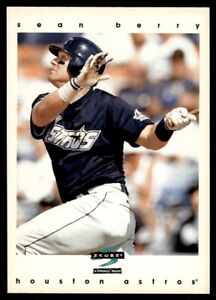 1997 Score Baseball Card Sean Berry Houston Astros #41
