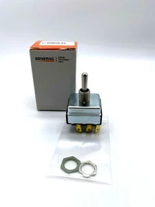 New GENERAC G067625 SWITCH TOGGLE 3P3T 15/10A FAST SAME DAY SHIPPING - Picture 1 of 5