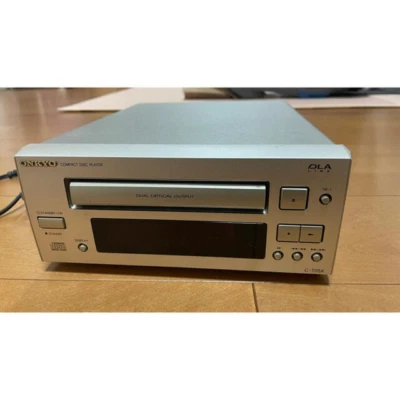 Onkyo C-705X CD Player Audio Stereo Silber DLA Link Kompatibel Gebraucht Top - Bild 1 von 3