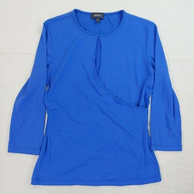 Mexx Mujer Blusa Top Camisa Pequeña Informal Manga Larga Embarazada Materna Foto 1 de 4