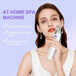 Handheld Microdermabrasion Diamond Machine for Skin Care Spa Blackhead Removal - Picture 1 of 9