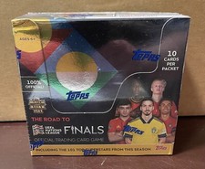 2022 Topps Match Attax 101 Road to UEFA Nations League Finals Retail Display Box