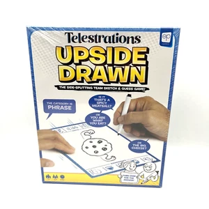 2020 Telestrations: Upside Drawn SEALED UNOPENED Sketch and Guess Party Game - Bild 1 von 8