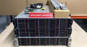 HP DL380p Gen8 V2 2x E5-2680v2 256GB D2700 45TB DAS Server Configuration - Picture 1 of 2