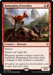 MTG - RAMPAGING FEROCIDON - Ixalan (R) - Foto 1 di 1