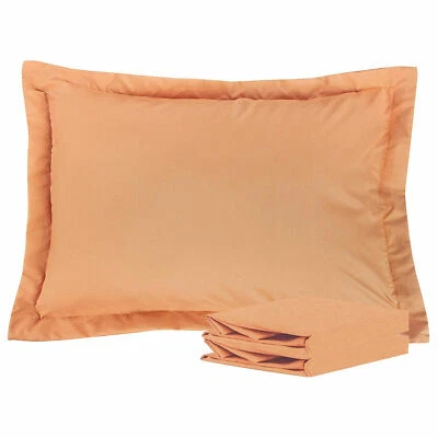 Juego de 2 fundas de almohada de microfibra suaves hipoalergénicas King Queen tamaño estándar Foto 1 de 4