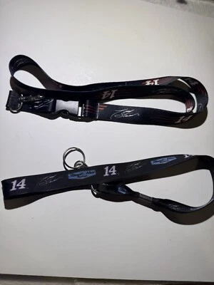 Lote 2 cordones NASCAR coleccionables Tony Stewart 14 negros Foto 1 de 3