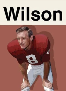 Larry Wilson Artist Signed Football Art Card 2/10 - Picture 1 of 2