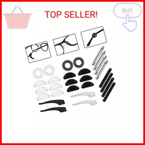 Ear Gripper Holders for Eyeglass Nose Pads Silicone Anti -Slip Glasses Eyeglasse - Picture 1 of 2