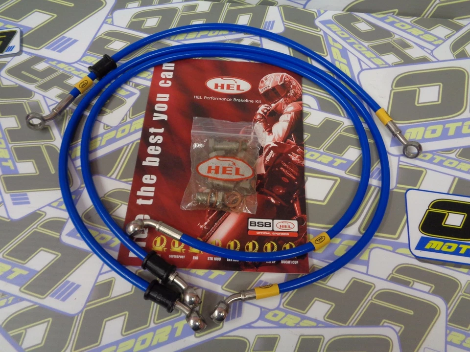 HEL Performance Stainless Front & Rear Brake Line Kit Suzuki GSXR600 2011-2017 - Image 1 of 1
