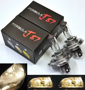 Halogen 9003 HB2 H4 100/90W 3800K Stock Two Bulbs Head Light Replacement Hi Watt - Picture 1 of 12