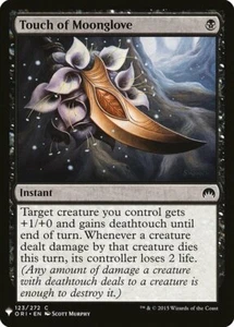 Touch of Moonglove X4 (Mystery Booster & The List) Magic The Gathering (casi nuevo) *CCGHouse* Magic - Imagen 1 de 1