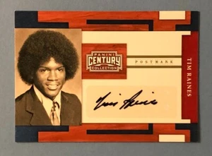 TIM RAINES #73 2010 PANINI CENTURY COLLECTION GOLD AUTO 03/23 - Picture 1 of 2