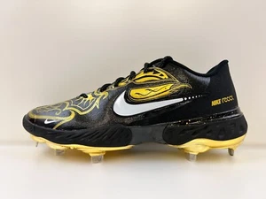 Botines de béisbol bajos Nike Alpha Huarache Elite 3 para hombre 12,5 negros/dorados CV3553-001 - Imagen 1 de 13