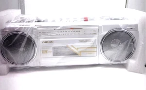 ORION SCR-B3 Boombox Bluetooth compatible Radio Cassette Recorder White - Zdjęcie 1 z 18