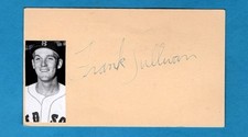 1954 FRANK SULLIVAN-BOSTON RED SOX AUTOGRAPHED PENNY POSTCARD W/PHOTO-(d.2016)