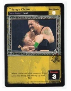 WWE Raw Deal Card: Triangle Choke-- Big Show & John Cena - Picture 1 of 1
