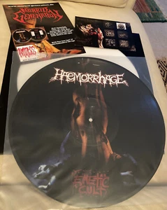 NEU! HAEMORRHAGE: Emetic Cult 2009 Picture Disc Vinyl LP Album OVP! - Foto 1 di 9