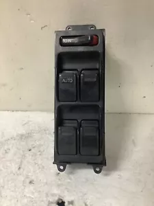 98-02 Honda Accord 4 DOOR Front Left Driver Master Power Window Switch OEM - Picture 1 of 5