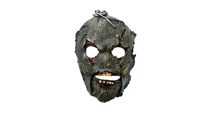 Ghoulish Productions Scarecrow Latex Face Mask Horror Halloween Cosplay - Image 1 of 4