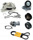 Pump+Thermostat+Idler Pulleys+Tensioner+Belt for Mercedes C300 E350 ML350 R350