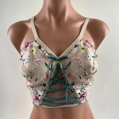 Victoria's Secret Dream Angels балконет бюстье цветочный многоцветный L новый с Ярлыками - Изображение 1 из 4