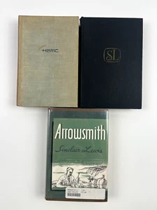 3 Vintage Sinclair Lewis Novels - Main Street, Kingsblood Royal, & Arrowsmith - Imagen 1 de 22