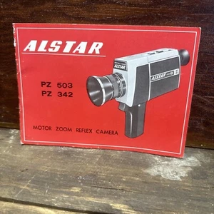Alstar PZ503 342 Reflex Camera Vintage Brochure Japanese  - Bild 1 von 10