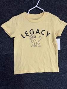 Disney's The Lion King Young Kids Pale Yellow Nala LEGEND Graphic T-Shirt M 7/8 - Picture 1 of 3