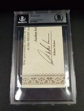 2019 HISTORIC AUTOGRAPHS LIMELIGHT SIGNATURES William Shatner Cut Auto 