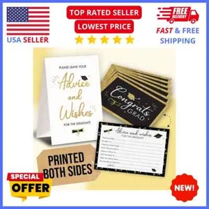 2025 Graduation Advice & Well Wishes Cards (50 Pack) - Picture 1 of 7