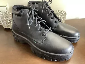 Rocky Outdoors 5105 USPS Women's Duty TMC Plain Toe Chukka Boot Size 9W Black - Picture 1 of 24