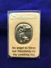 Russ Berrie  Angel In My Pocket Pewter-Choose From 4 Sentiments New (B11d)