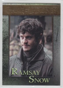 2013 HBO RITTENHOUSE GAME OF THRONES RAMSAY SNOW /150 GOLD PARALLEL #69 STAGIONE 4 - Foto 1 di 1