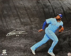 Vladimir Guerrero Jr. Signed Toronto Blue Jays 16x20 Photo (JSA COA & USA SM Hol - Picture 1 of 3
