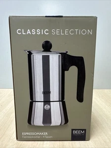 Espressokocher Espresso Maker Edelstahl Mokka Espressomaker Espressokanne BEEM - Bild 1 von 4