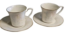 4 Noritake 7702 Sweet Surprise Cups & Saucers Sets Mint Condition(#2) - Picture 1 of 4