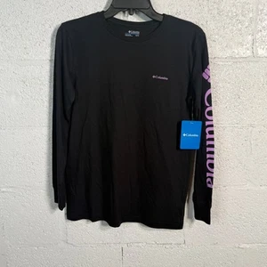 Columbia Women's North Cascades Cotton Long-Sleeve T-Shirt black XS - Picture 1 of 4