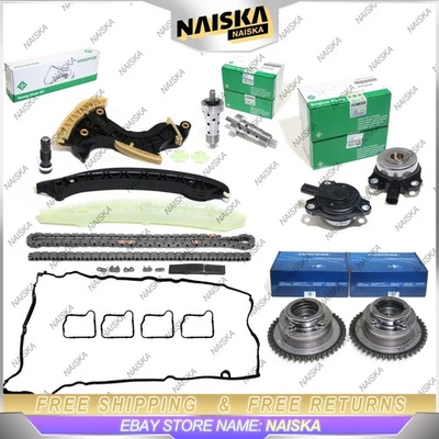 Juego de juntas de cubierta y ajustador de árbol de levas para Mercedes C250 M271 W204 W212 1.8T L4 Foto 1 de 4