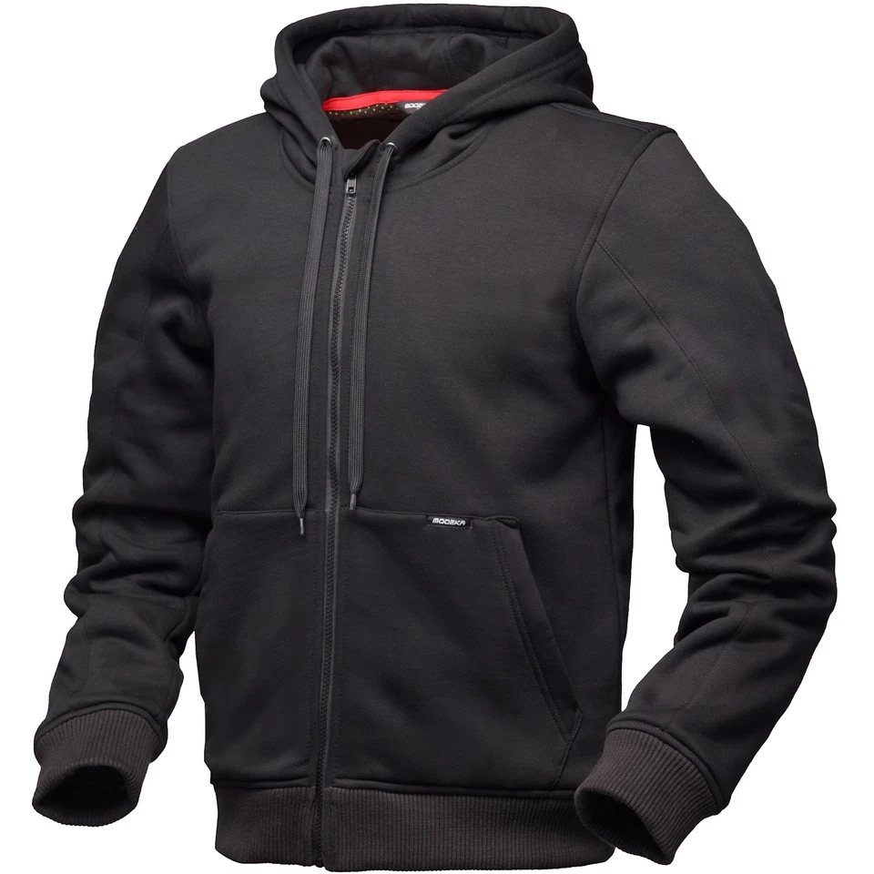 Modeka Jamey Hoody schwarz Kapuzenjacke Motorradjacke - Bild 1 von 1
