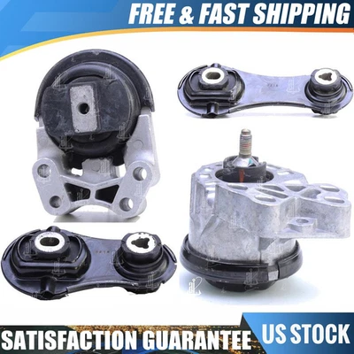 Kit de montaje de transmisión de motor de anclaje de 4 piezas para Ford Flex V6 2013-2015 3,5 L Foto 1 de 4