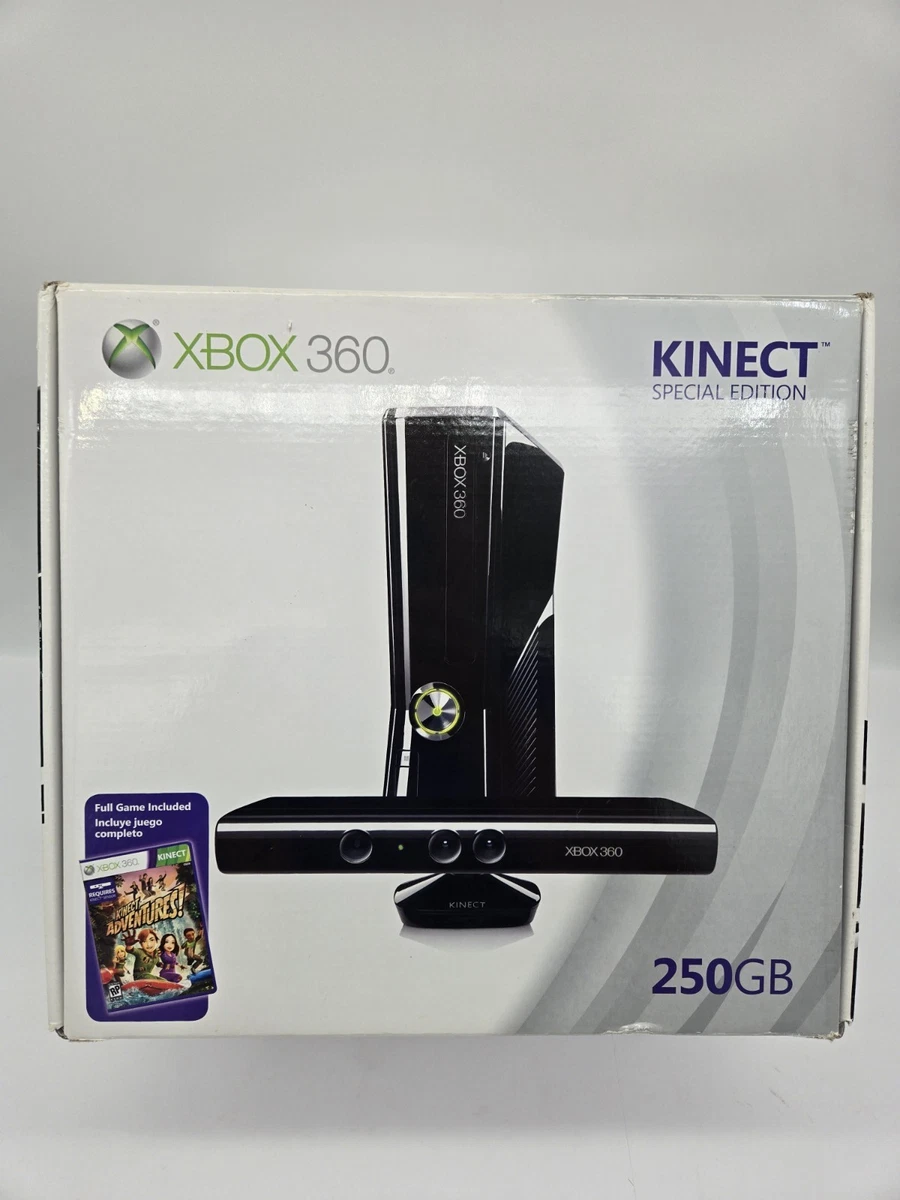Xbox 360 4GB + Kinect スペシャル エディション (ピュア ホワイト) ☆新品未使用☆ ※箱傷あり Xbox360](本体)Xbox 360 4GB + Kinect(キネクト) スペシャル