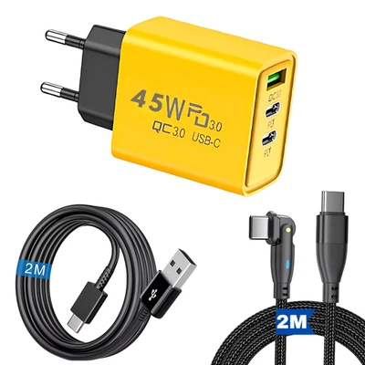 45W Ladegerät 60W ladekabel für iPhone 15 16 Plus/Pro/Pro Max USB C Adapter - Bild 1 von 4