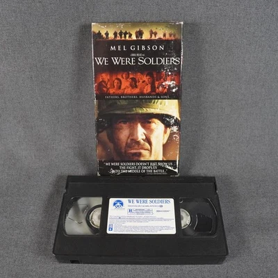 We Were Soldiers VHS Tape 2002 Mel Gibson Paramount War Movie Drama R NTSC - Image 1 of 4