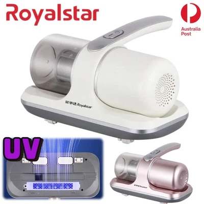 Royalstar Dust Mite Remover Vacuum Cleaner Cordless UV Sterilization Bed Sofa - Image 1 of 4