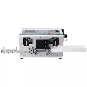 Vollautomatische computergesteuerte Drahtschneide-, Abisolier- und Zwirnmaschine - Bild 1 von 19