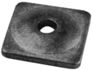 Woodys Square Digger Aluminum Support Plates - 5/16in Natural (96pk - Picture 1 of 6